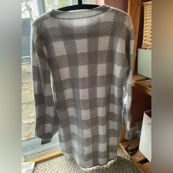 ⚡️2/$20 GARAGE women’s checkered sweater dress - Picture 4 of 4